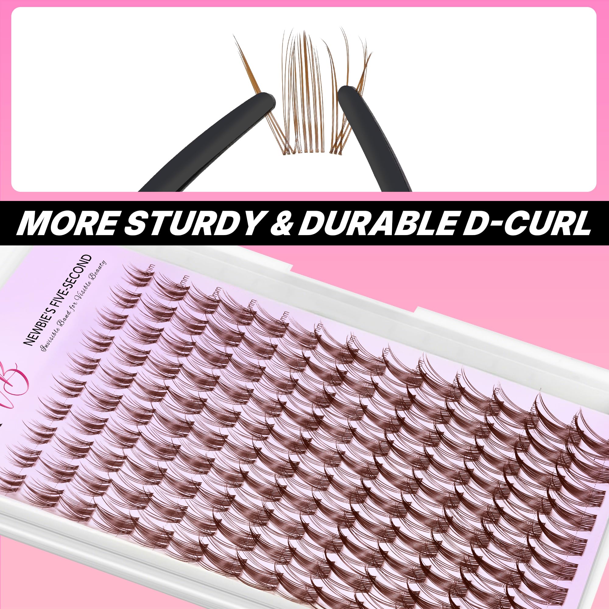 VEYESBEAUTY applicator tool enables precise placement of clusters.