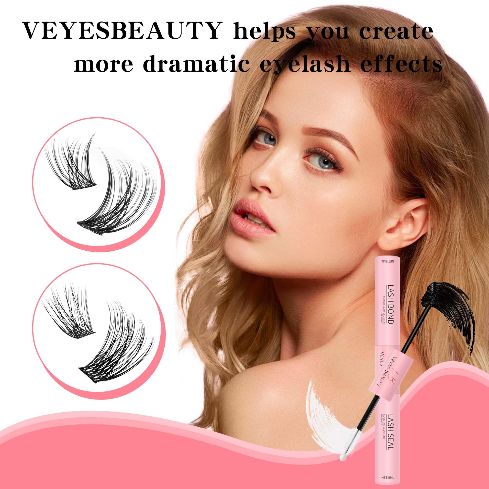 VEYESBEAUTY at-home DIY lashes made simple for beginners and pros.