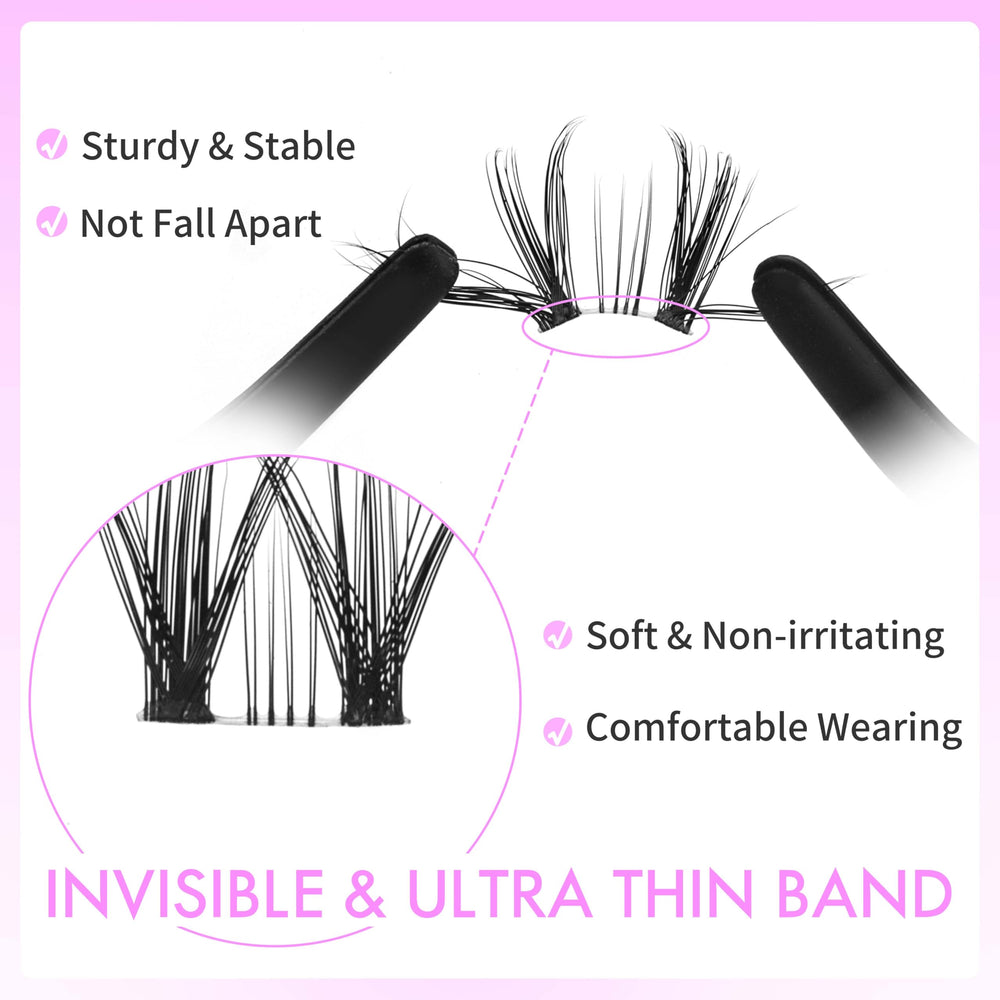 VEYESBEAUTY five-second lashes ideal for quick, beginner-friendly self-application.