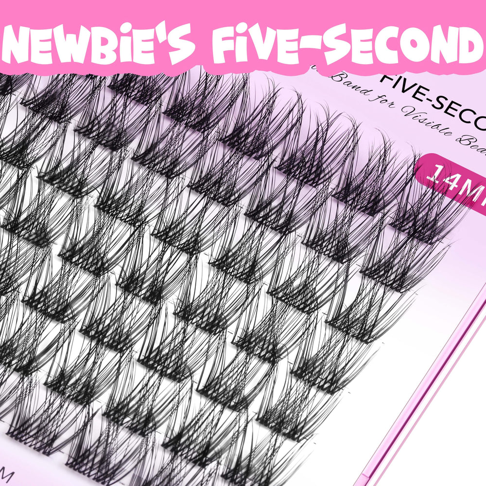 VEYESBEAUTY five-second series closeup shows wide band for quick application.