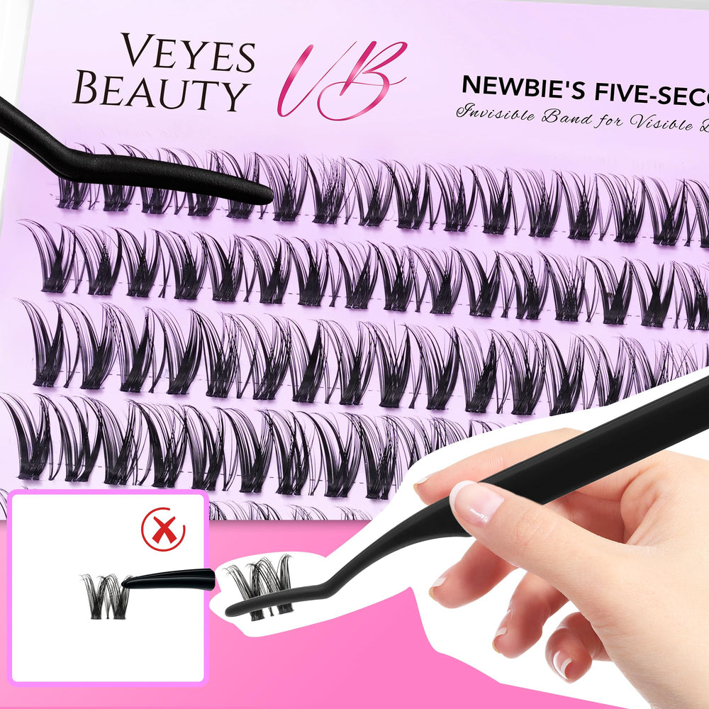 VEYESBEAUTY Fluffy clusters support extended wear with comfortable daily use.