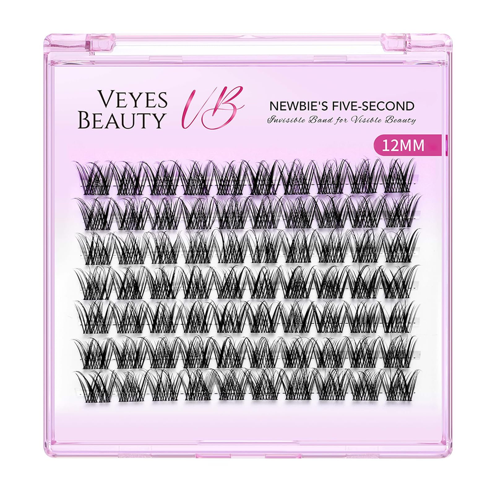 VEYESBEAUTY lash bands soft thin bands for comfortable wear.