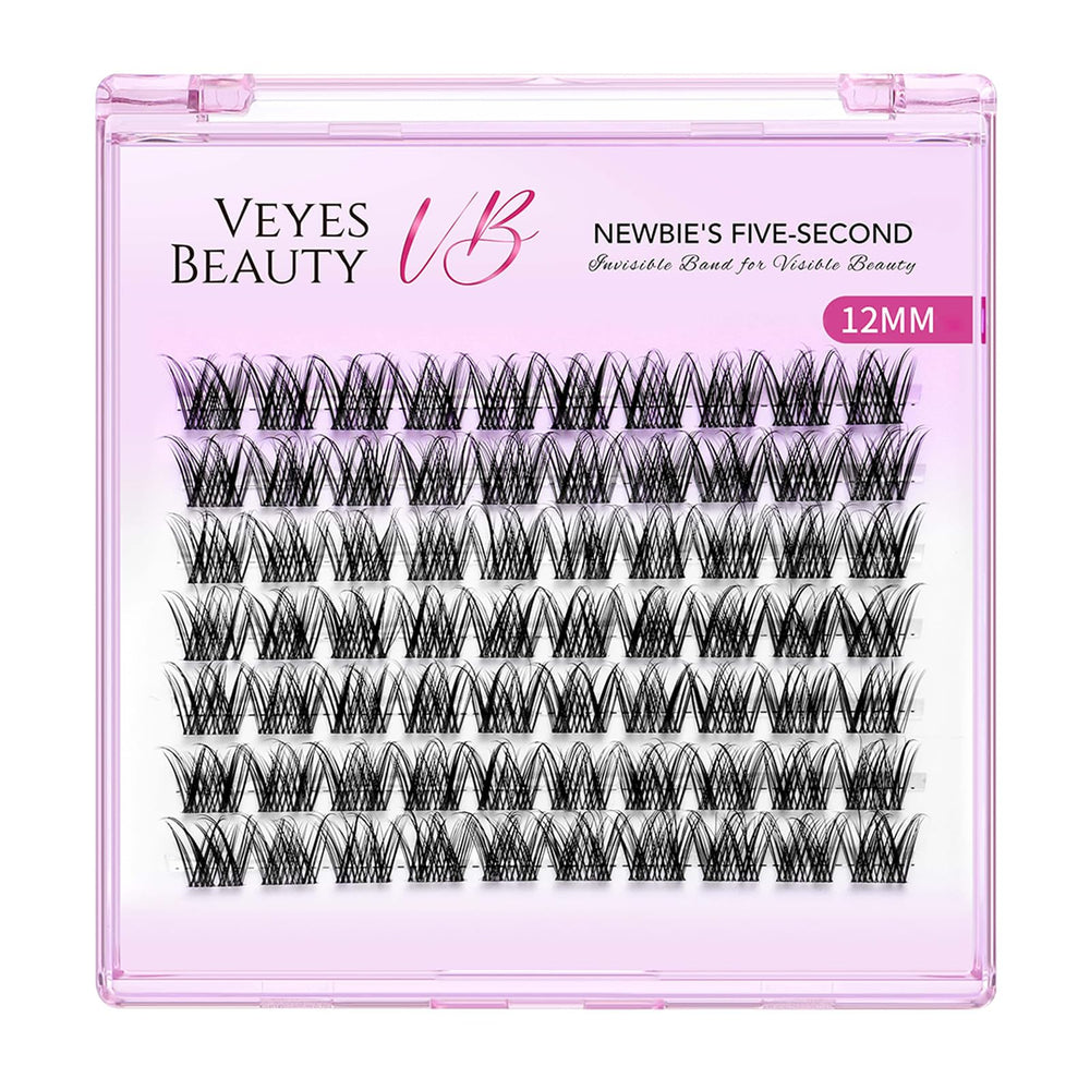 VEYESBEAUTY lash bands soft thin bands for comfortable wear.