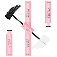 VEYESBEAUTY Lash Bond and Seal 2-in-1 bottle for strong hold and long wear.