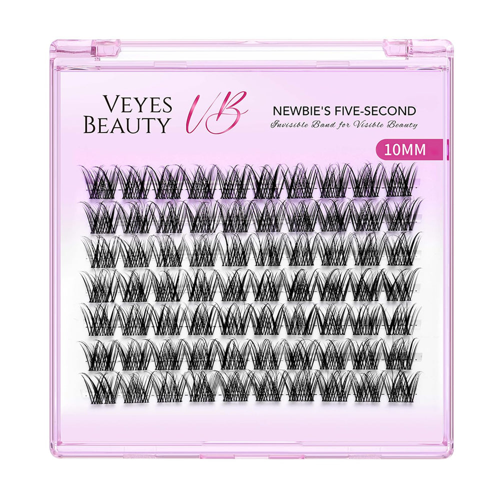 VEYESBEAUTY LuxeBold 10mm lashes deliver dramatic yet natural length