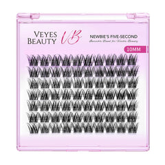 VEYESBEAUTY LuxeBold 10mm lashes deliver dramatic yet natural length
