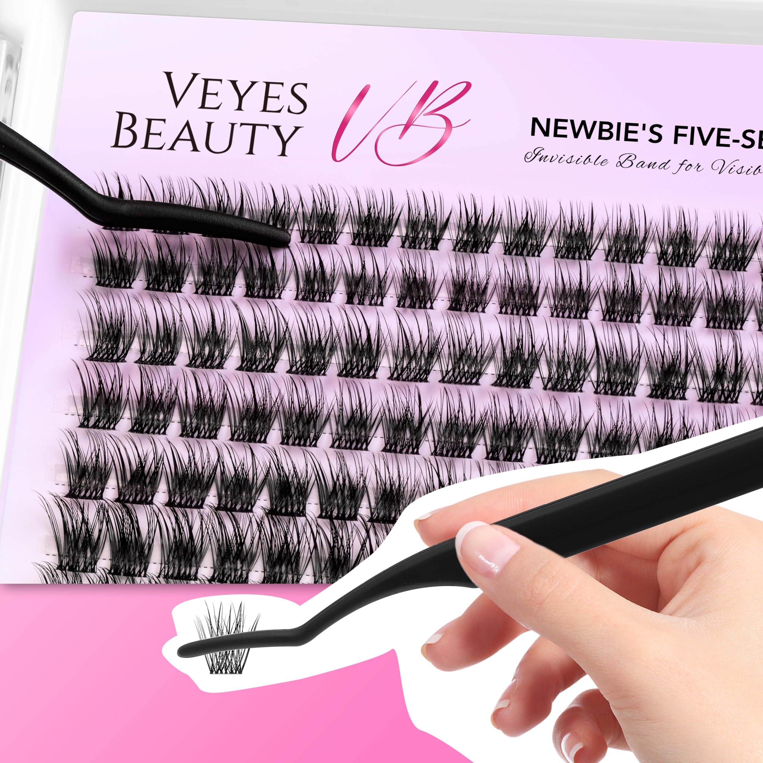 VEYESBEAUTY Long-Wear Holiday Lashes designed for extended wear