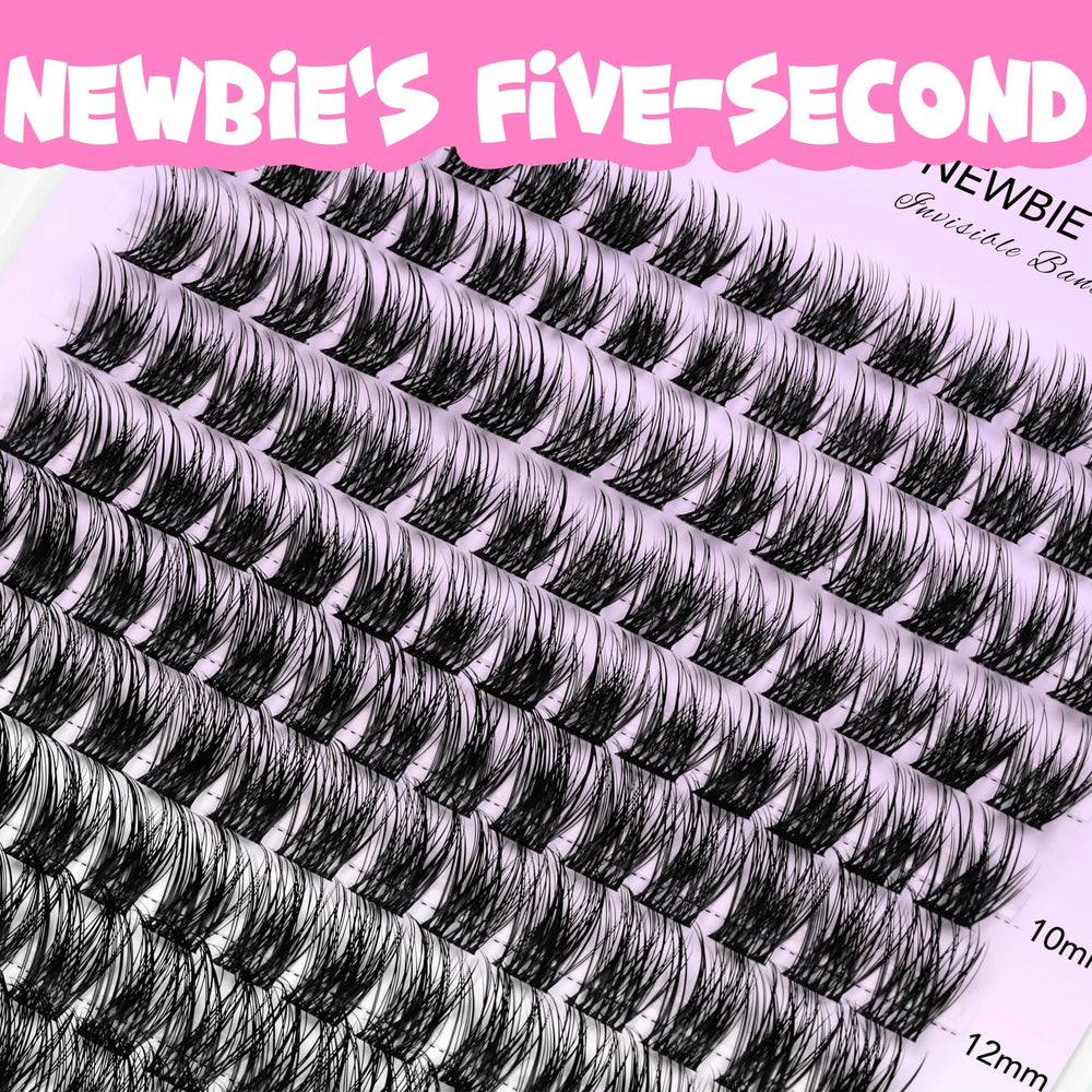 VEYESBEAUTY Newbie Five-Second Clusters enable fast, beginner-friendly lash looks
