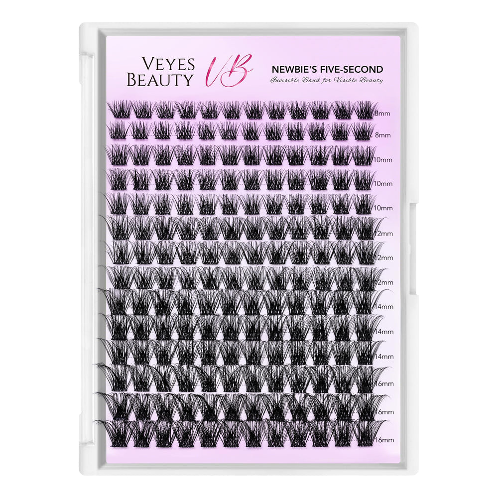 VEYESBEAUTY Siren mixed-length tray allows customizable volume with ease.