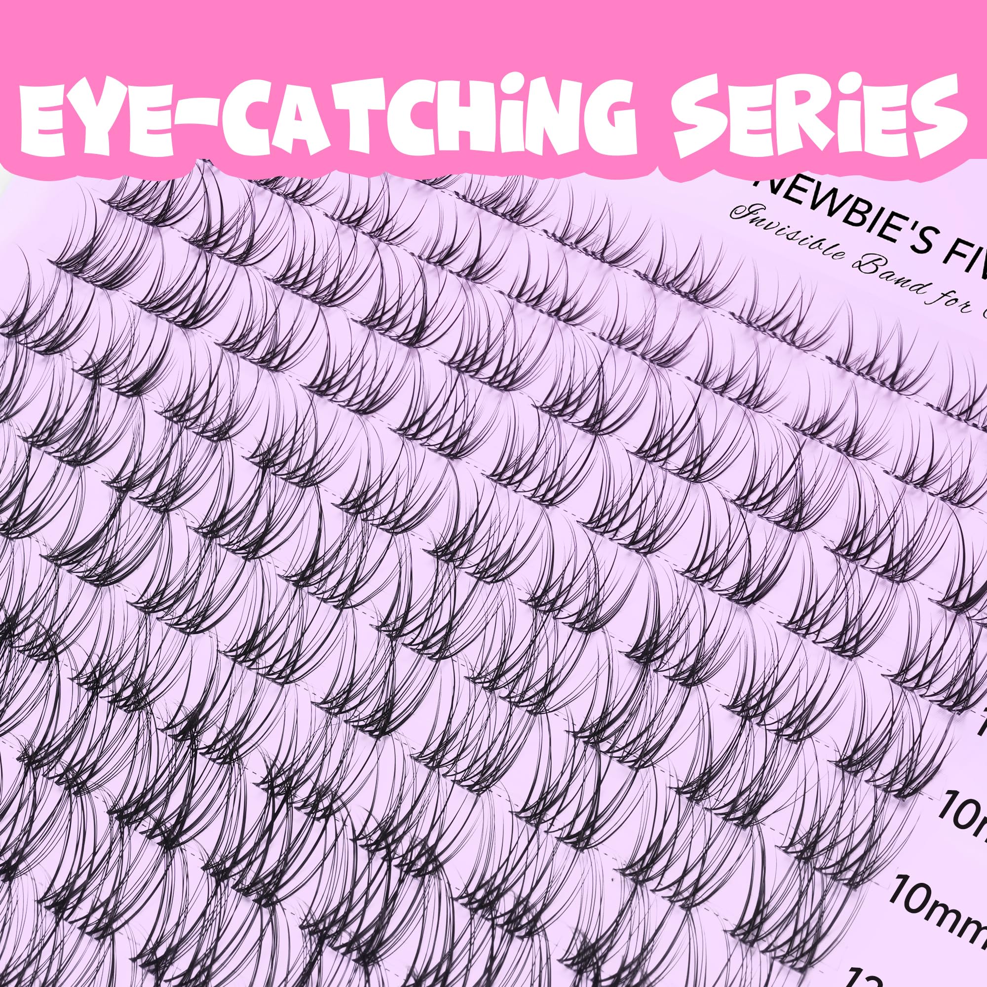 VEYESBEAUTY soft thin-band lashes feel comfortable and natural.