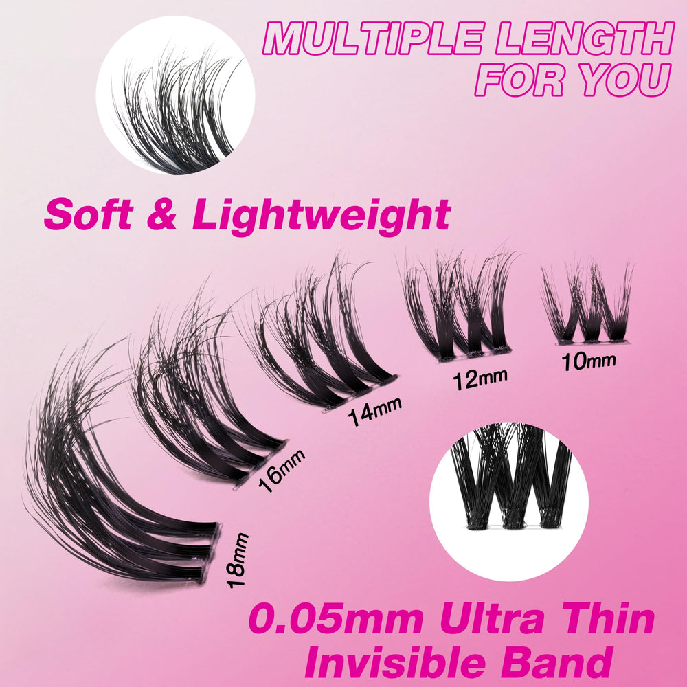 VEYESBEAUTY VBmuse 14mm lashes offer quick, beginner-friendly volume.