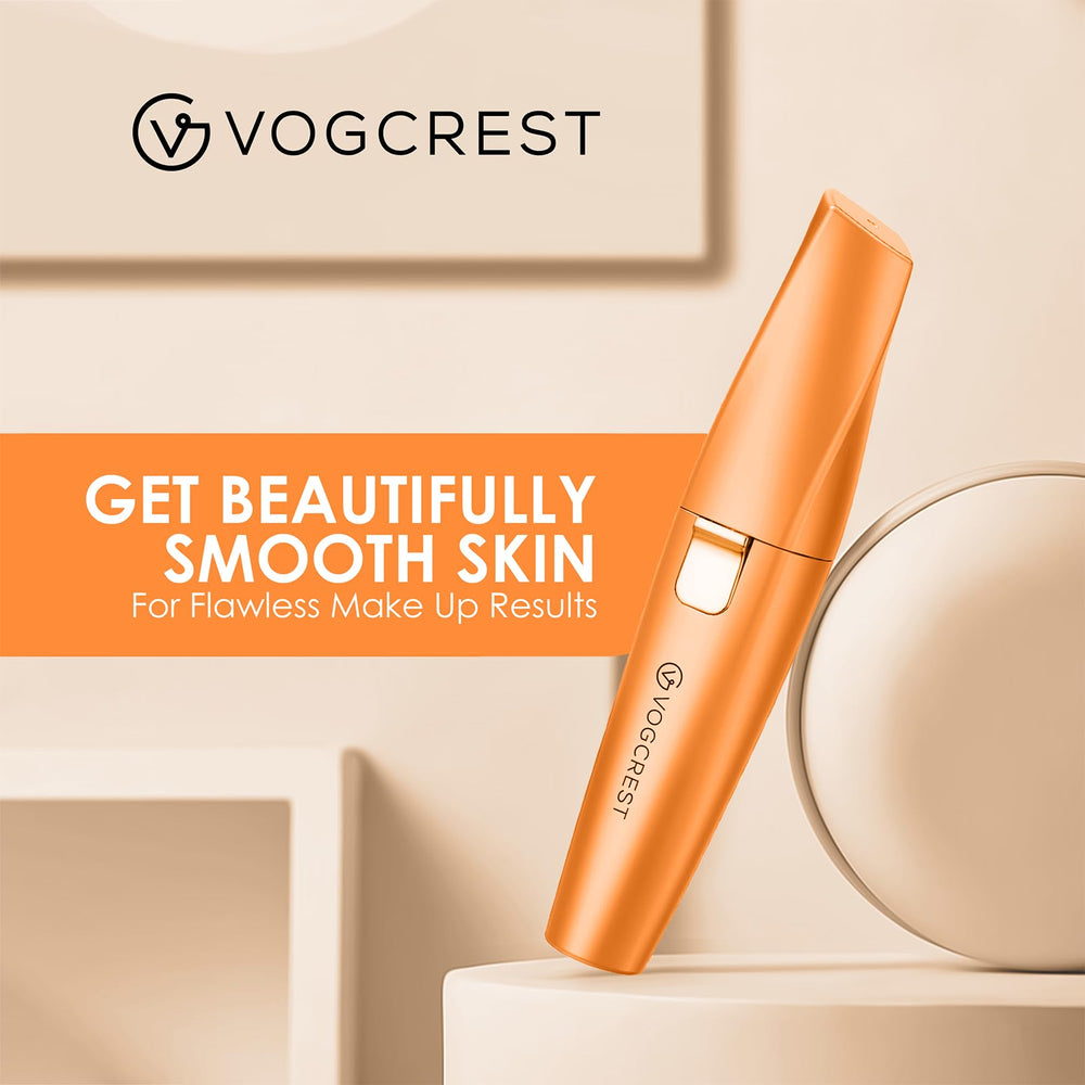 VG VOGCREST Orange-hued handle offers ergonomic grip.