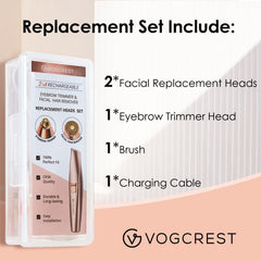 VG VOGCREST replacement heads VG102 compatibility image demonstrates secure integration with VG-102.
