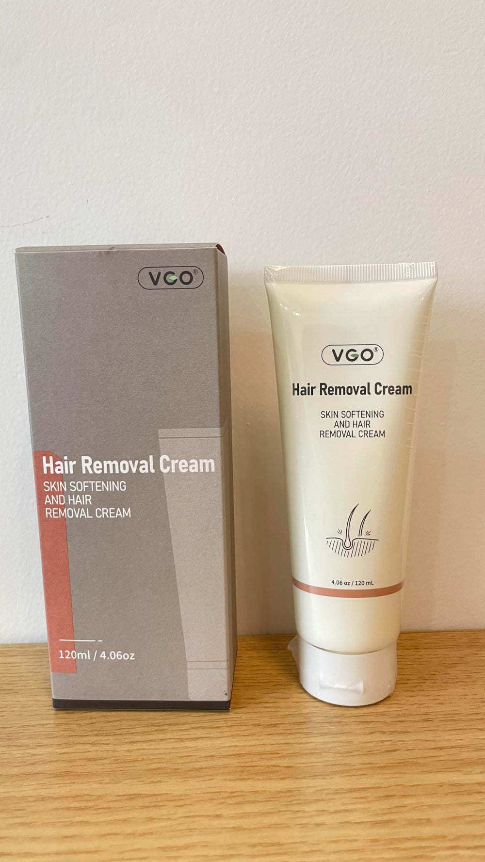VGO fragrance-free label emphasizes gentle formula for sensitive skin.
