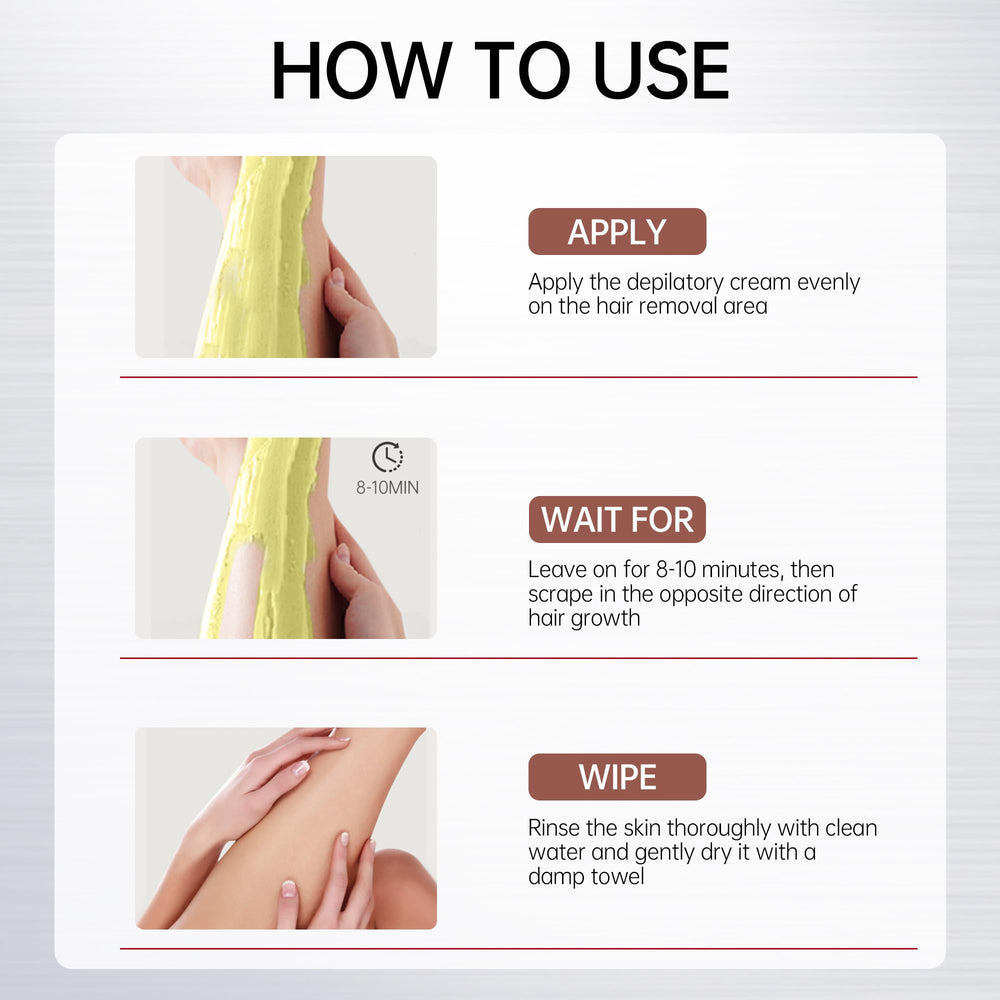 VGO bikini gel hands applying on skin for comfortable use.