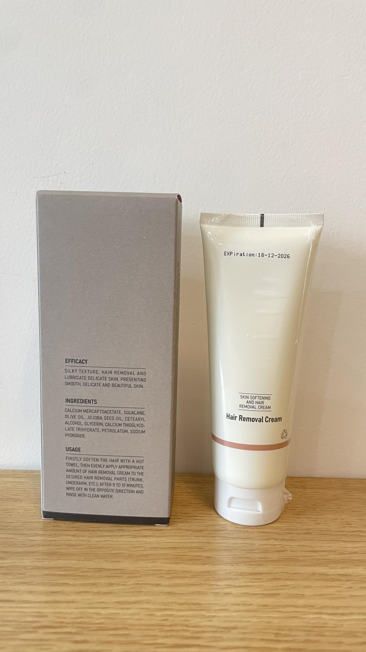 VGO bikini gel packaging unboxing with 120ml bottle.
