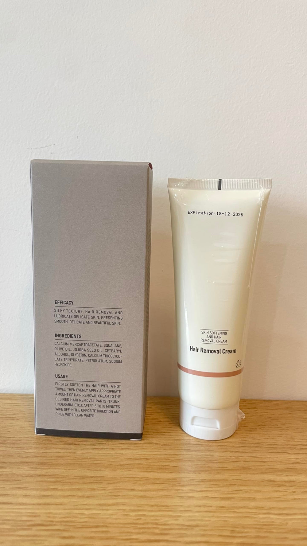 VGO bikini gel packaging unboxing with 120ml bottle.