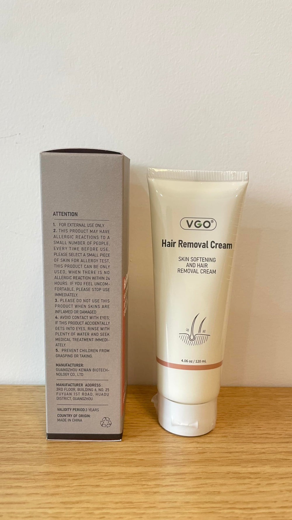 VGO bikini gel clean residue and root-reaching design in action.