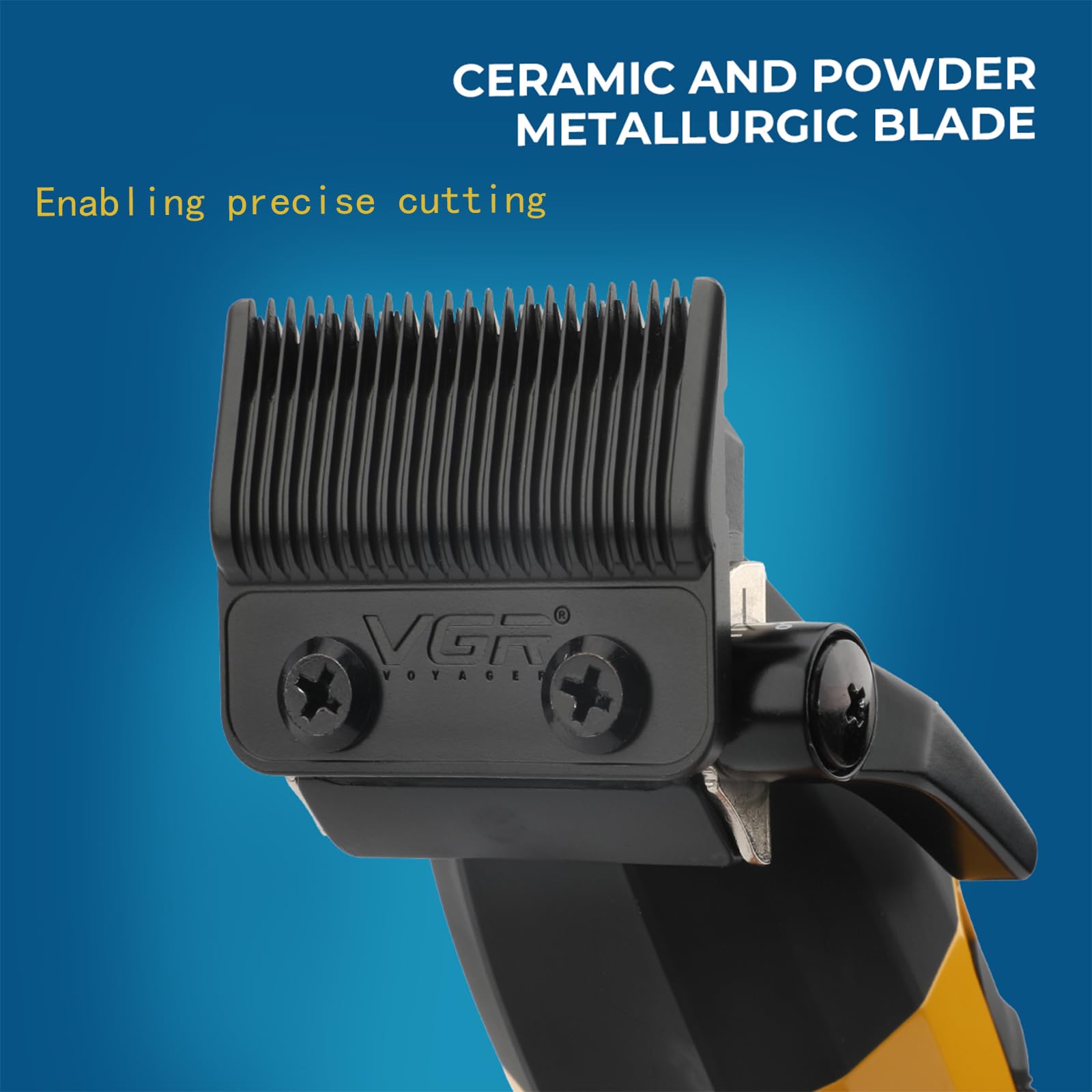 VGR 285 ergonomic design reduces hand fatigue during long styling sessions.