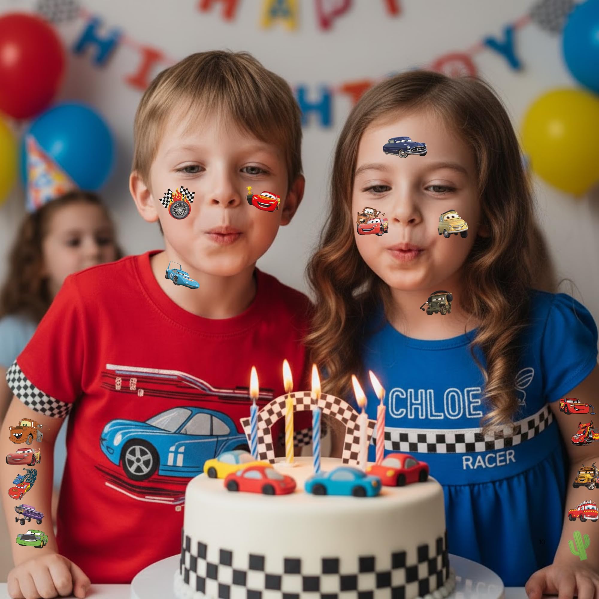 Tatuajes versátiles VGRANHMAZ para manualidades y premios escolares.