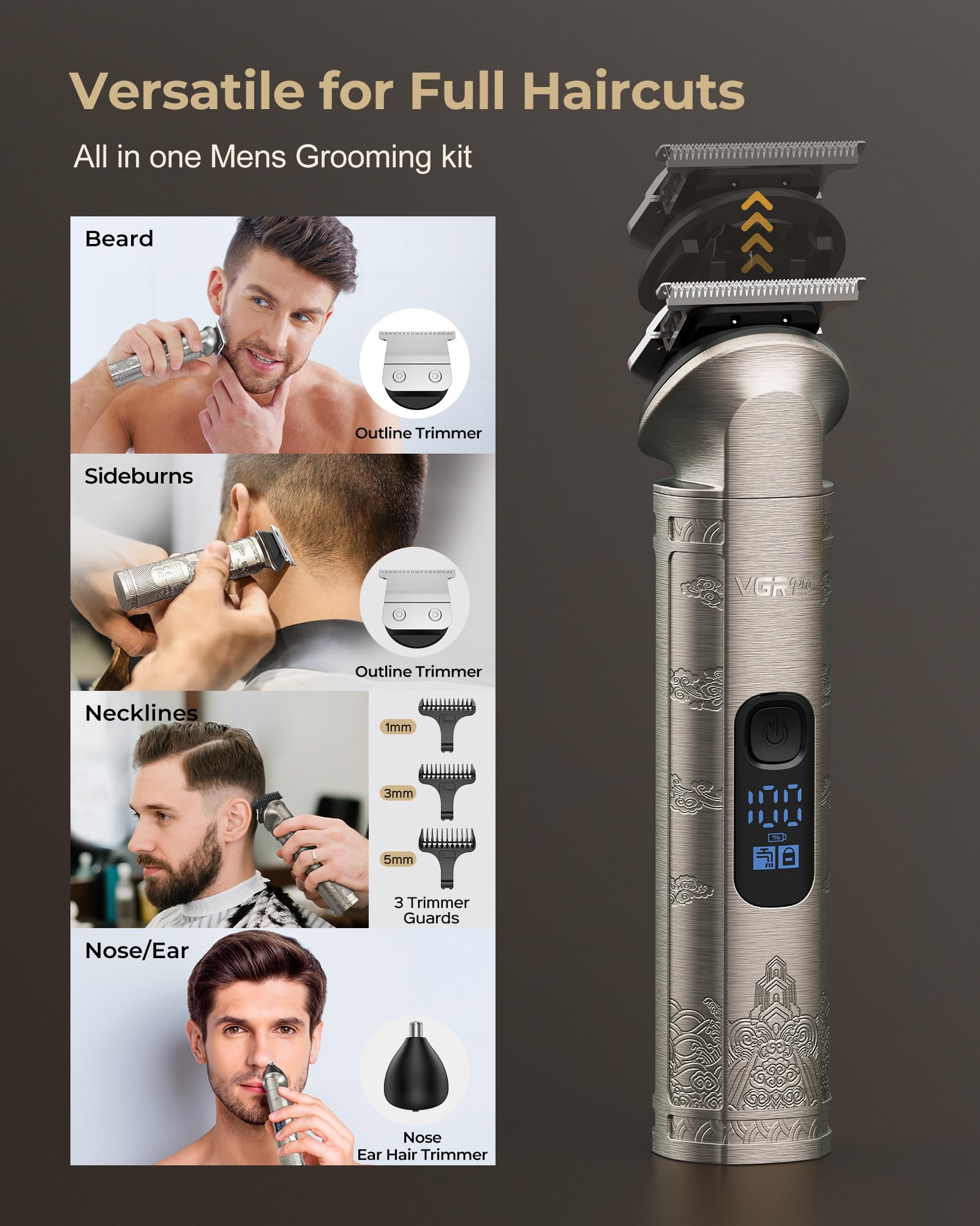 VGRPRO fade comb enables easy, one-step fades and smooth transitions.