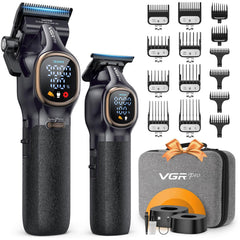 VGRPRO professional hair clippers in black for salon-grade precision at home.