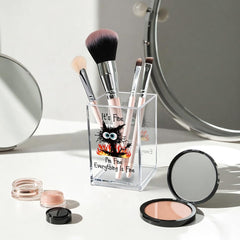 Vgrti acrylic pencil brush organizer keeps items upright on your desk