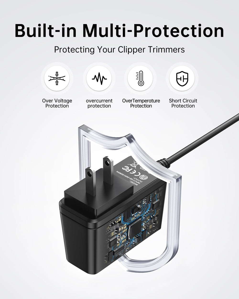 vhbw 100–240V input supports worldwide use with MG3740 and QP2520.