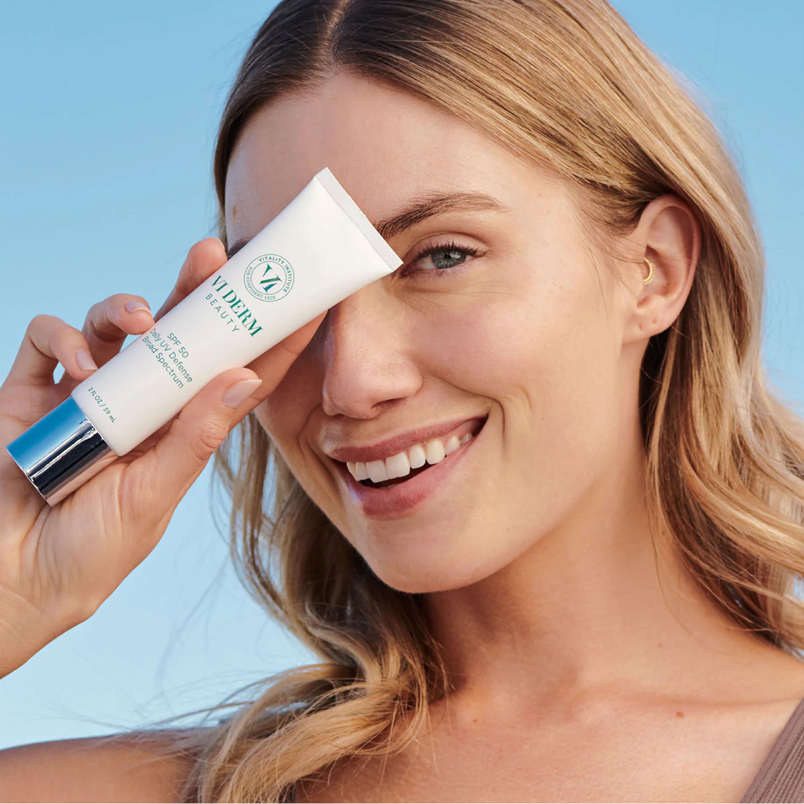 VI Derm SPF 50 Daily is fragrance-free for sensitive skin.