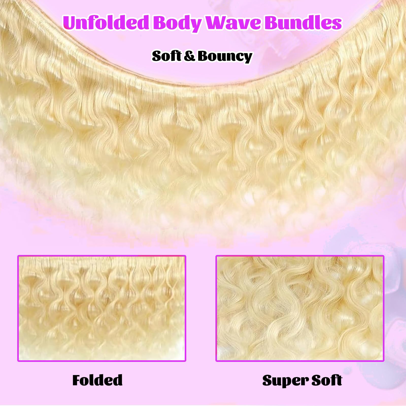 VICYAO soft, silky body-wave texture with natural shine.