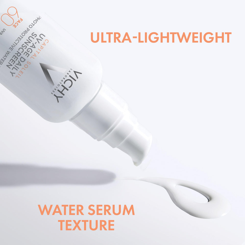 Vichy Capital Soleil dermatologist-tested sunscreen suitable for all skin types.