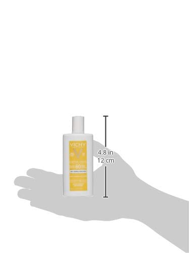 VICHY Capital Soleil paraben-free and allergy-tested label on the tube.