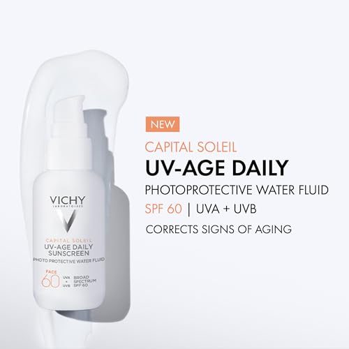 Vichy Capital Soleil quick-absorb fluid ideal for layering under makeup.