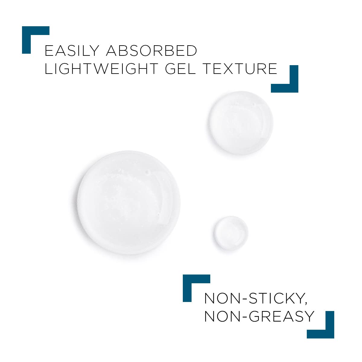 Gel texture of Vichy eye serum absorbs quickly and non-greasy
