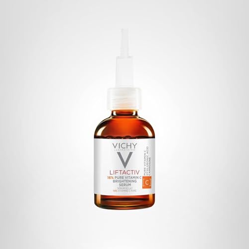 Vichy LiftActiv Vitamin C Serum application on face and neck
