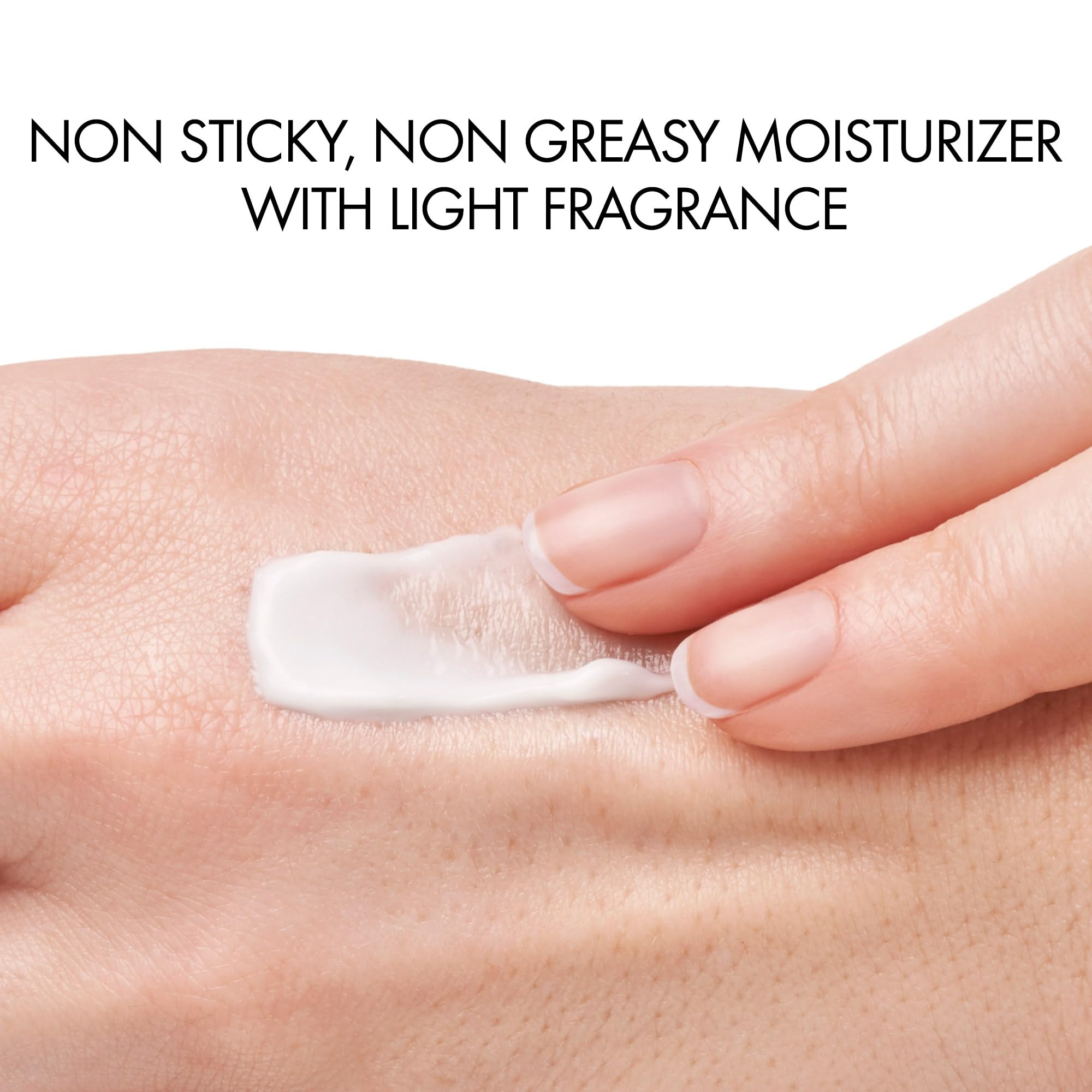 Vichy LiftActiv Supreme application on skin demonstrating quick absorption