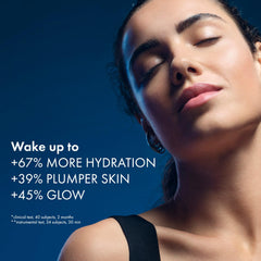 Applying VICHY Minéral 89 Night Cream during night routine for hydration