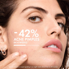 Vichy Normaderm moisturizer pump shown for quick daily application.