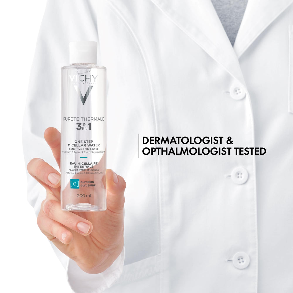 Agua termal mineral de Vichy para calmar y hidratar la piel