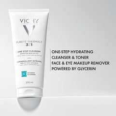 Vichy Pureté Thermale desmaquillante ojos; elimina maquillaje con delicadeza.