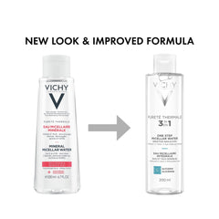 Limpieza sin enjuague con agua micelar para piel sensible de Vichy