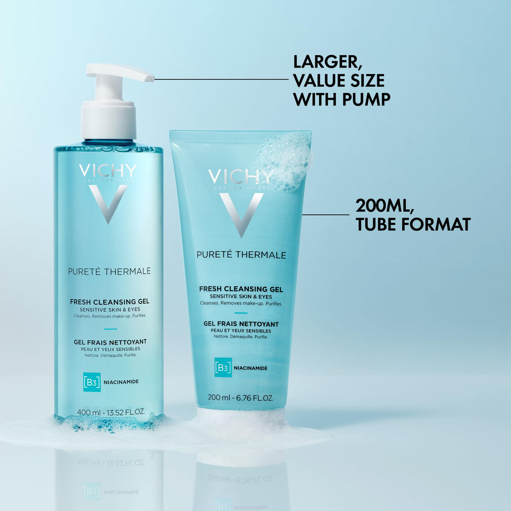 Niacinamide helps balance skin after cleansing.