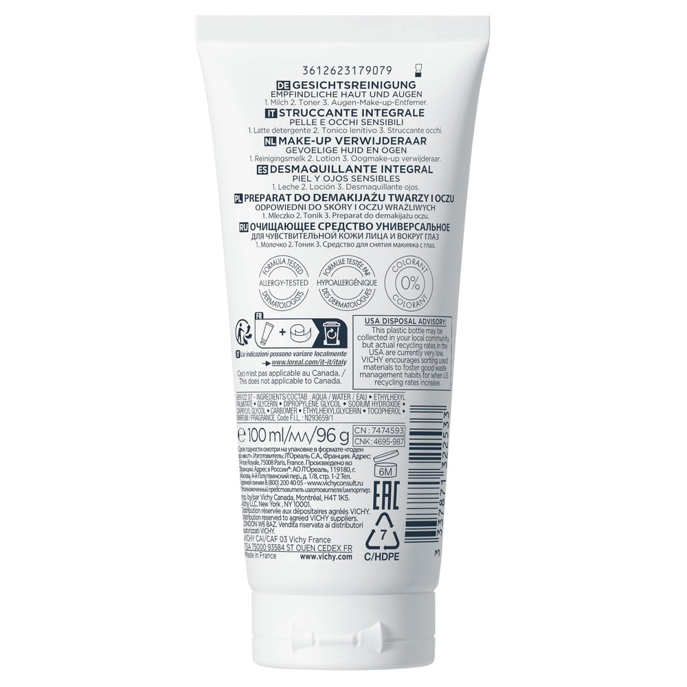 Vichy Pureté Thermale sensación fresca al terminar la rutina.
