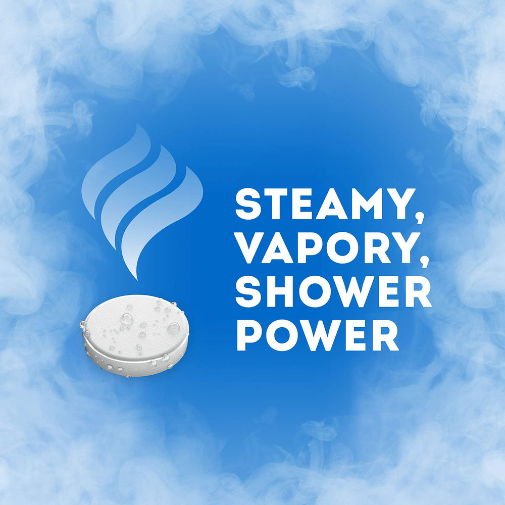 Vicks VapoShower diseño práctico tableta para uso diario