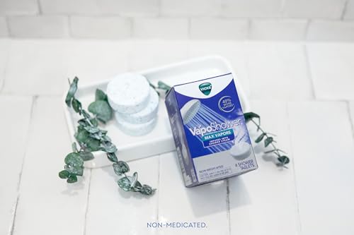 Disolución limpia de Vicks VapoShower MAX sin residuos.