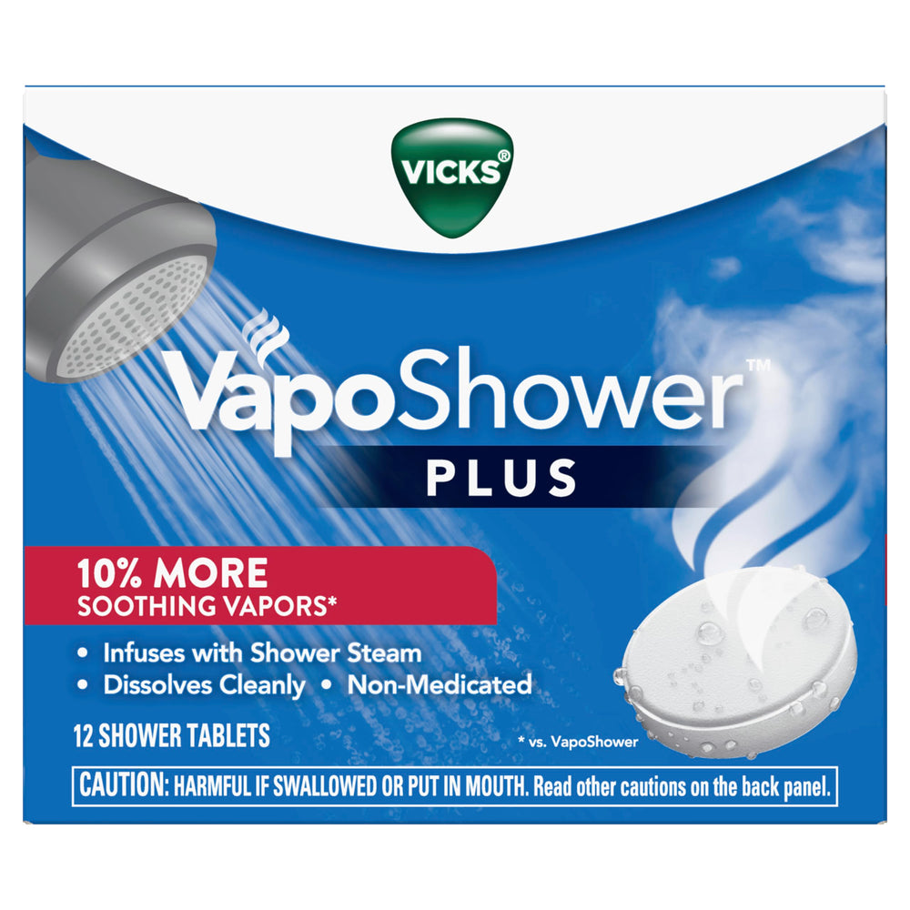 Vicks VapoShower Plus: aromaterapia en casa con eucalipto y mentol