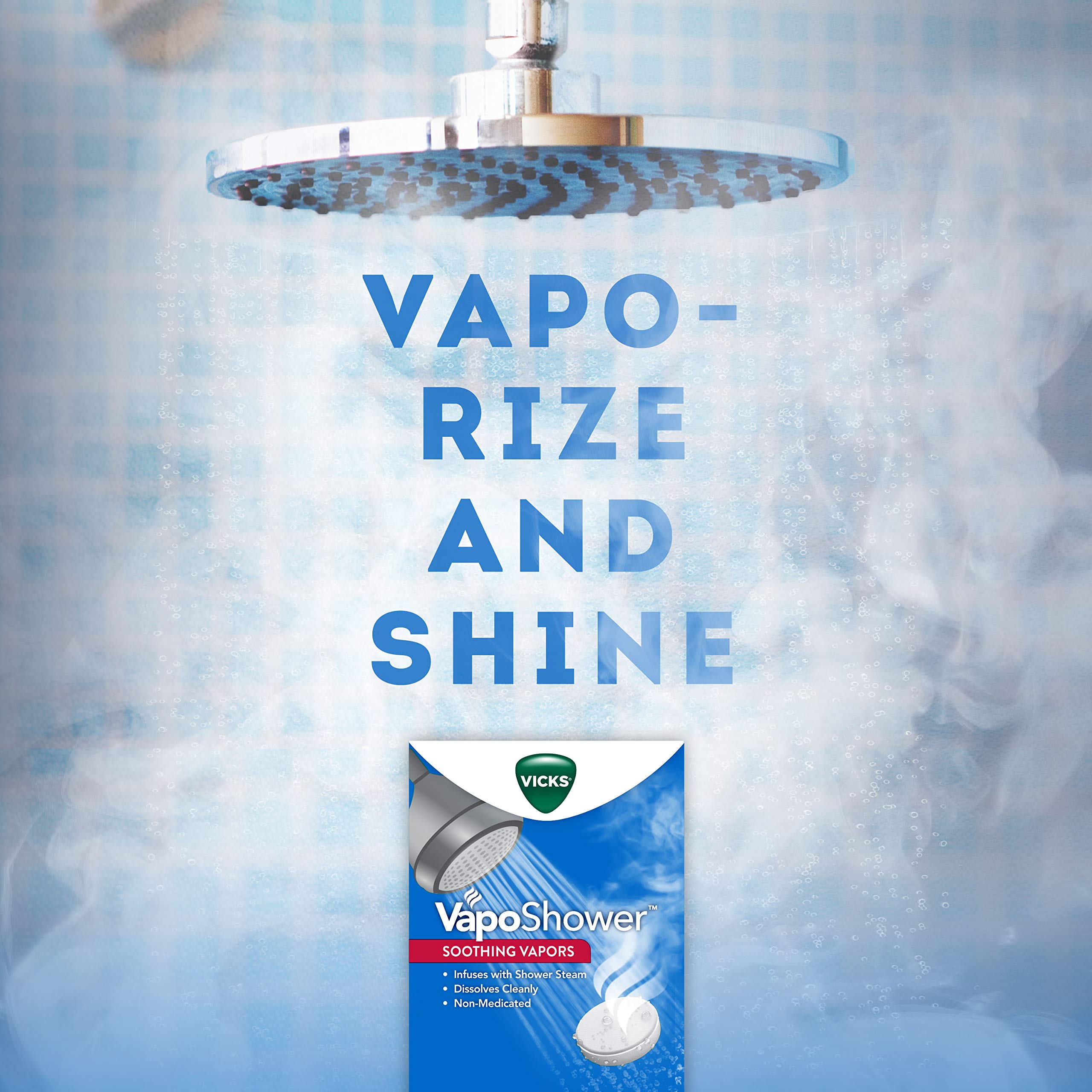 Vicks VapoShower rutina diaria mejora la experiencia de cuidado personal