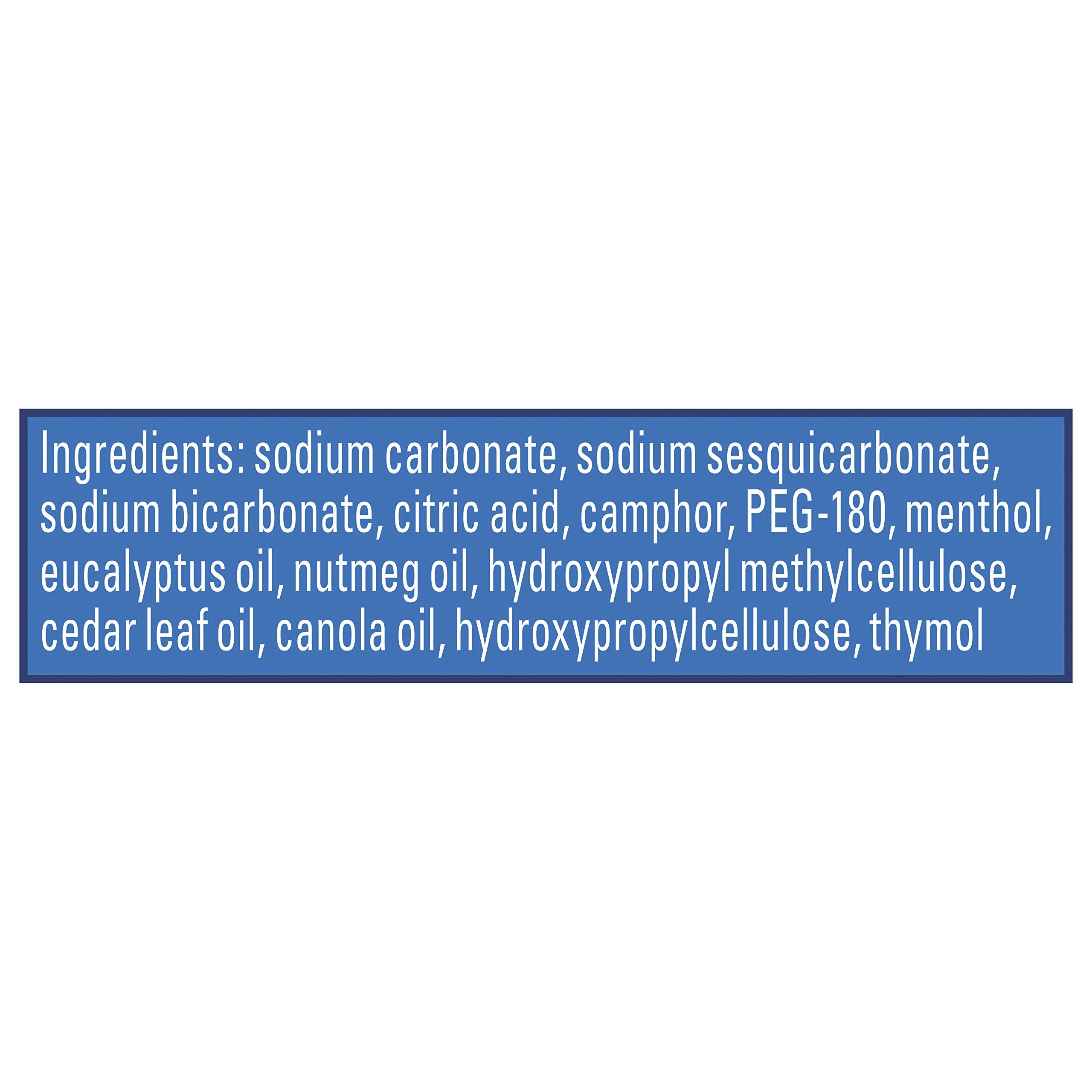 Vicks VapoShower tableta-ducha disolucion rapida se disuelve sin residuos