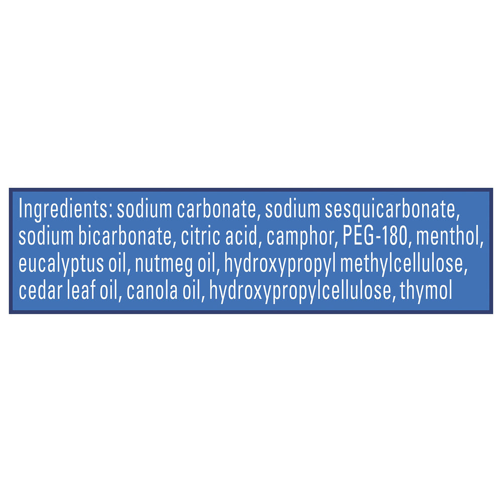 Vicks VapoShower tableta-ducha disolucion rapida se disuelve sin residuos