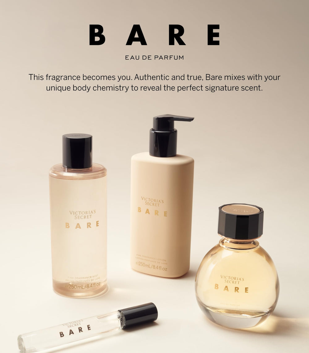 Bare EDP scent swirl suggesting sandalwood and mandarin notes